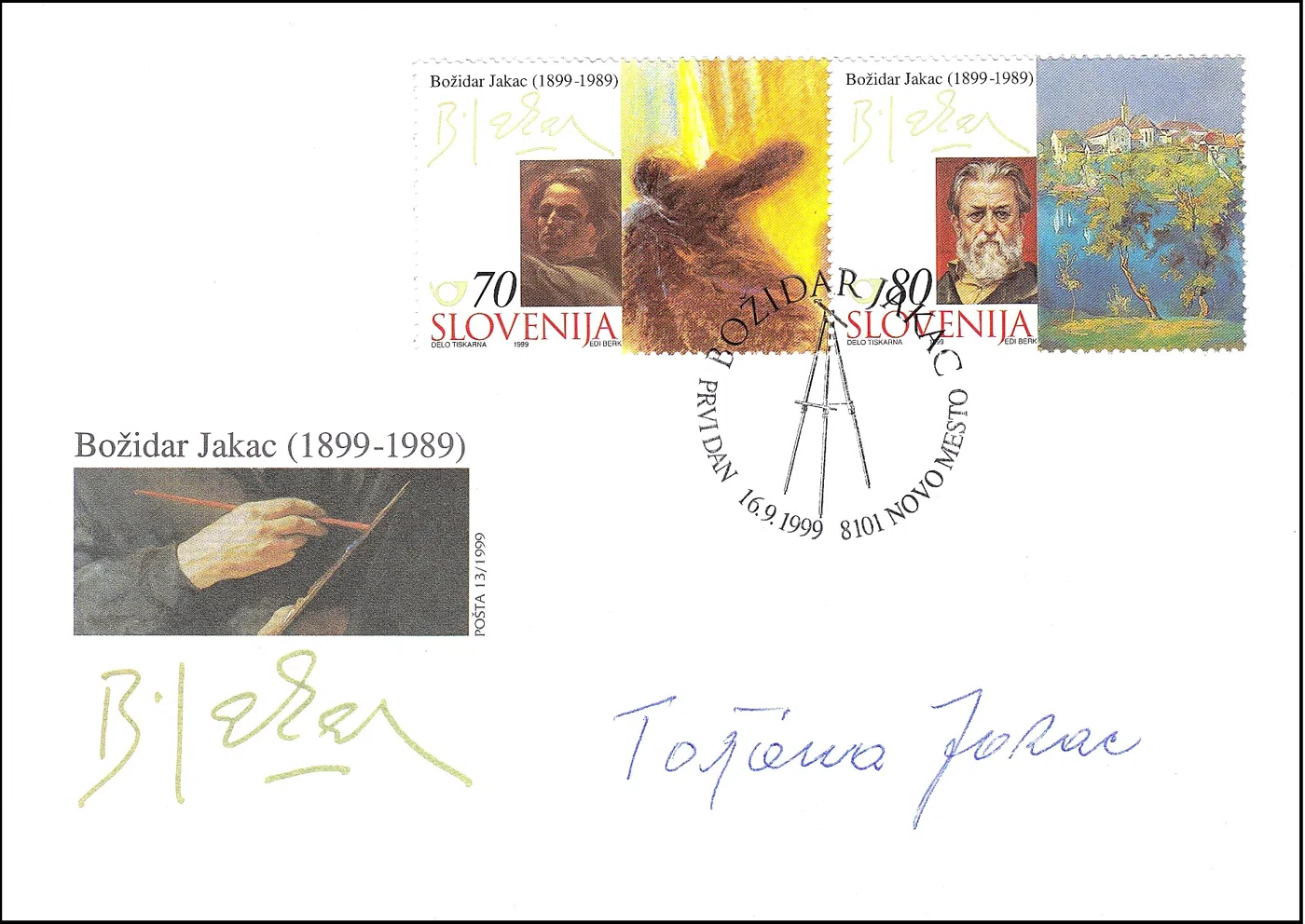 BOŽIDAR JAKAC 1899 - 1989